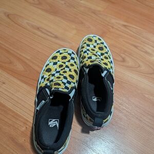 Vans Sunflower Checkered Kids Sneakers